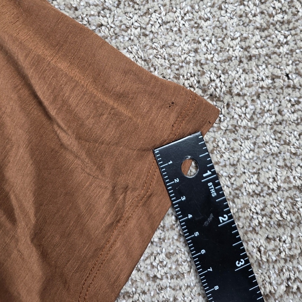 Ibex Men's Brown Short Sleeve 100% Merino Wool T-Shirt Size XXL - Picture 7 of 10